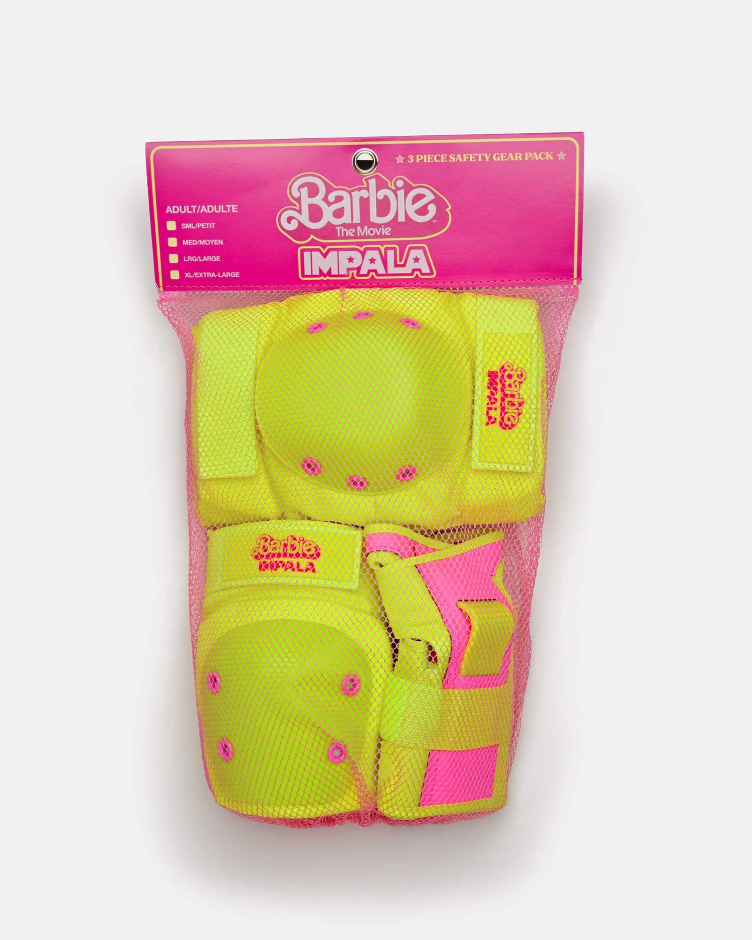 Impala Adult Protective Pack - Barbie Bright Yellow