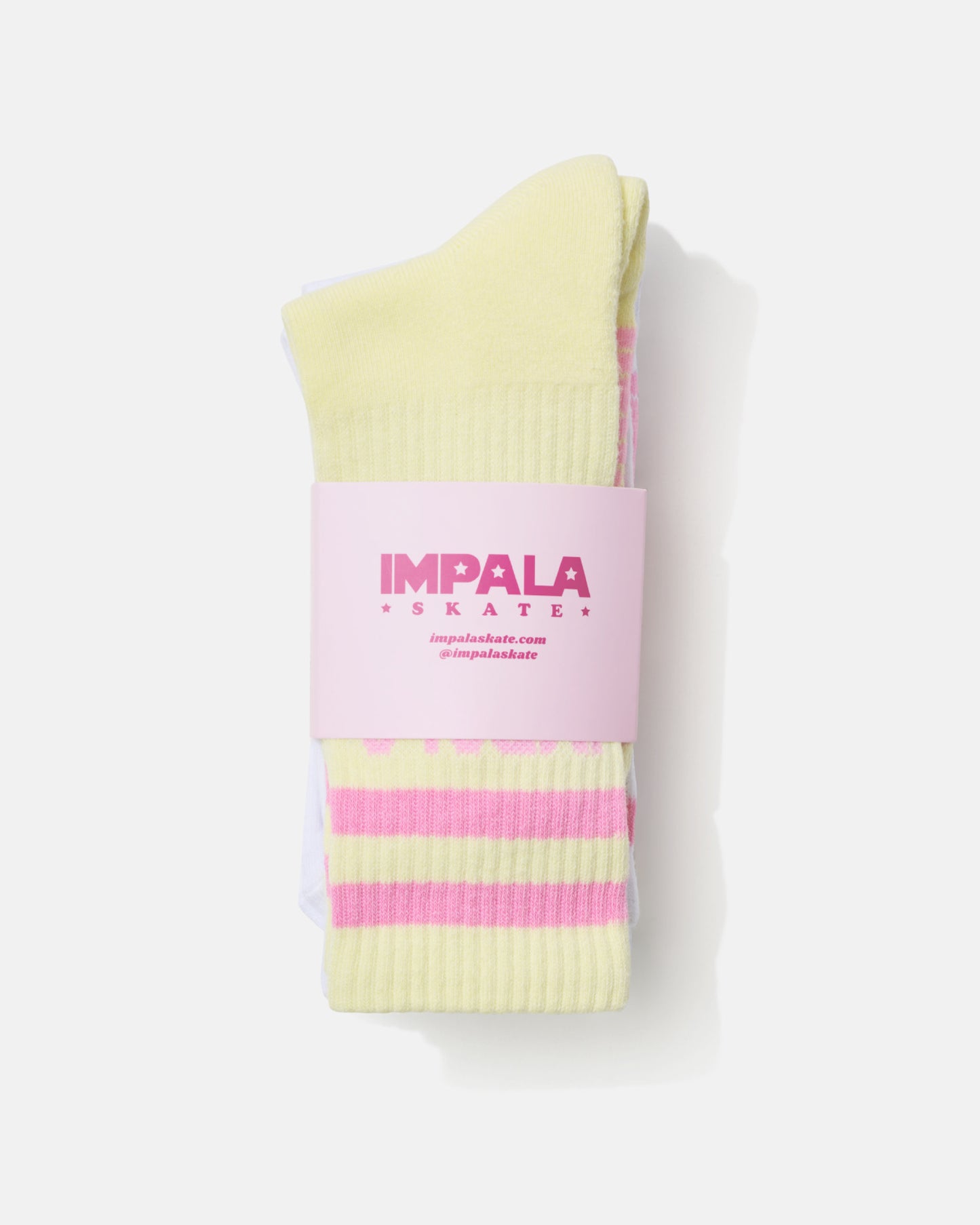 Impala Stripe Sock 3pk - PETAL