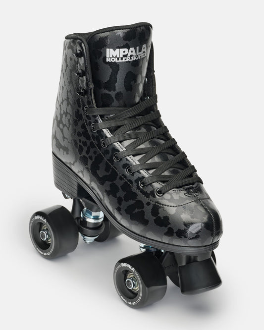 Impala Roller Skates - BLACK LEOPARD