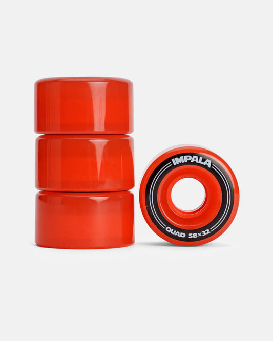 Impala 4 Pack Wheels - Red