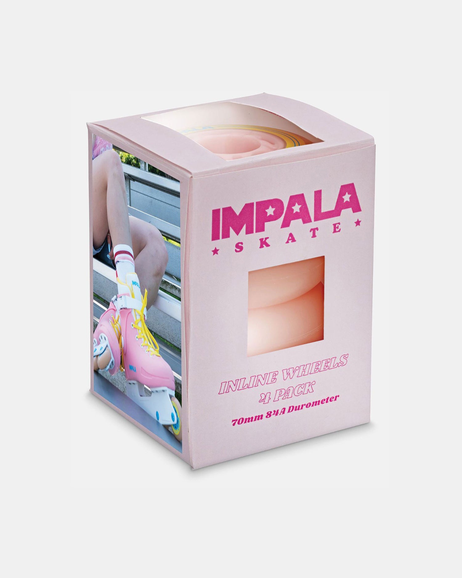 Impala Inline-Rad 4pk - Pink/Gelb