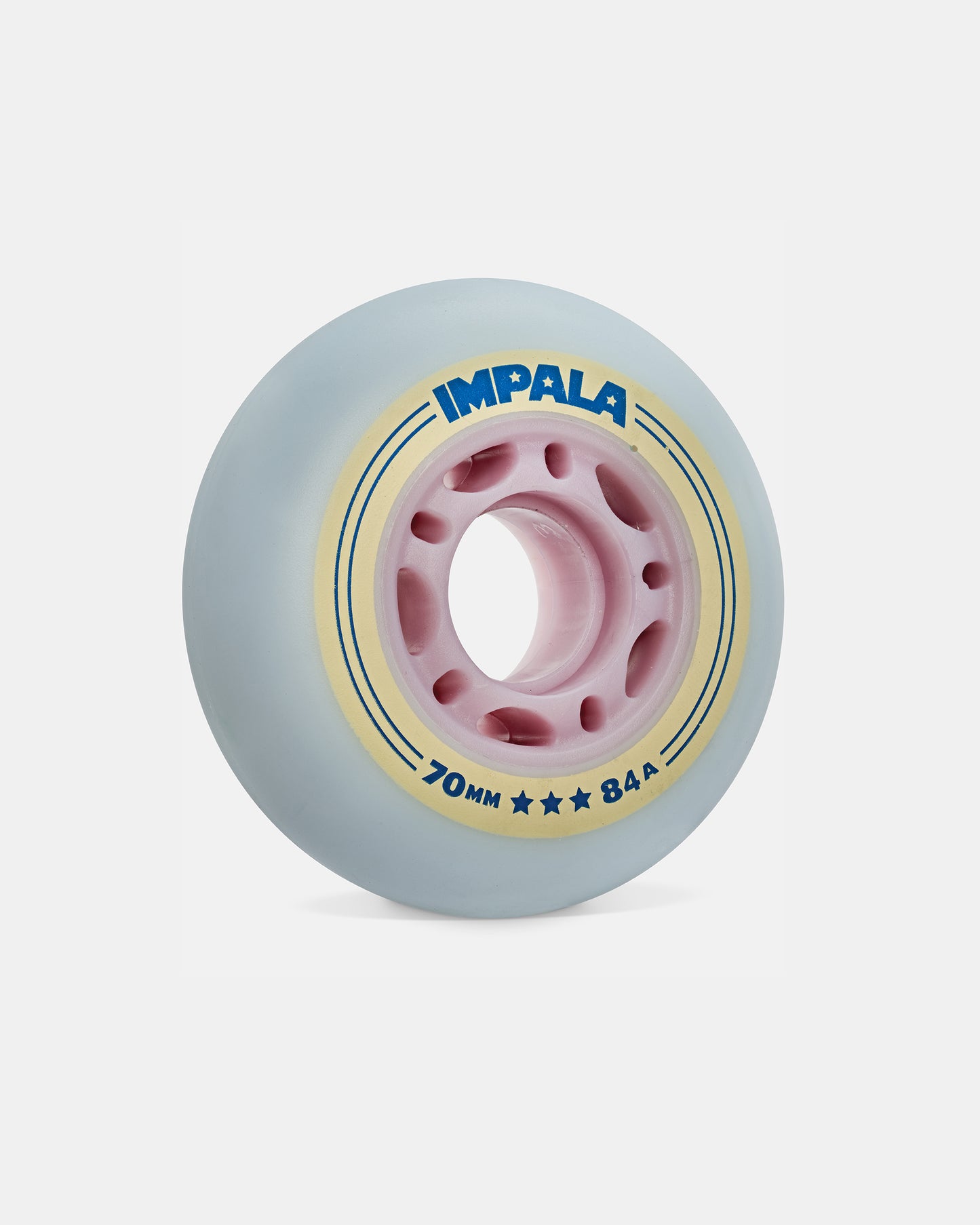 Impala Inline Wheel 4pk - Sky Blue/Yellow