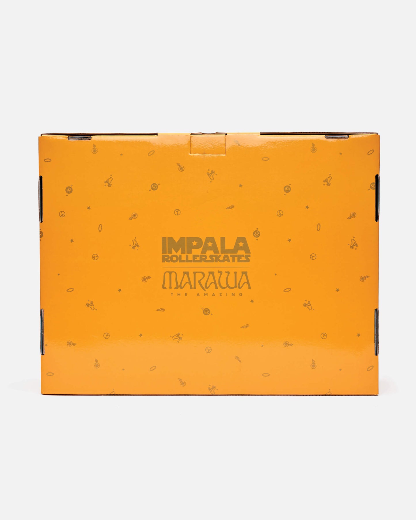 Impala Marawa - Pattino con tacco alto - Arancione scintillante