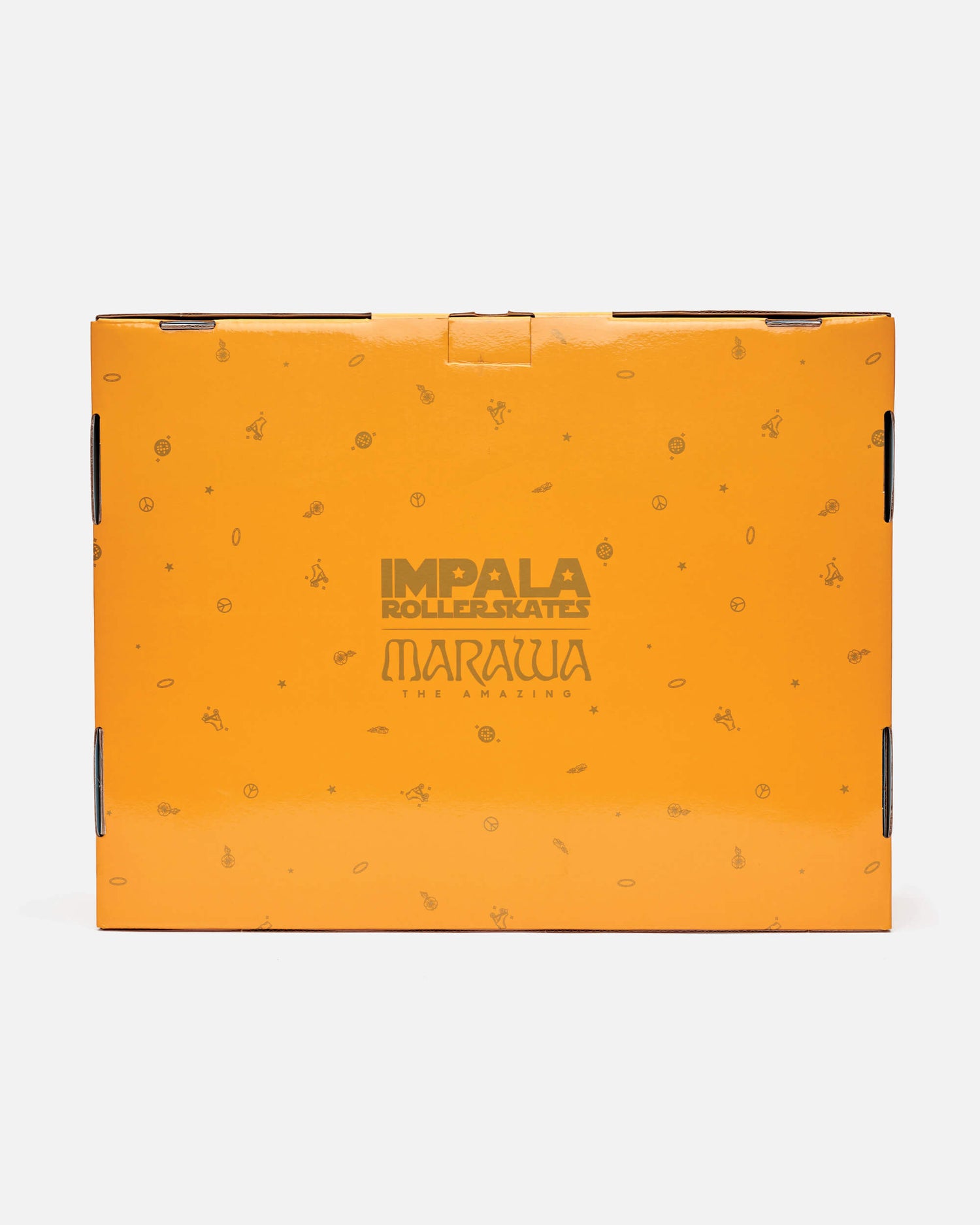 Impala Marawa - Pattino con tacco alto - Arancione scintillante