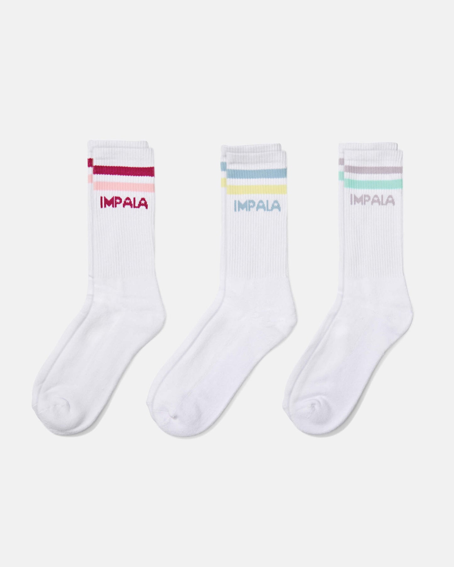 Impala Stripe Sock 3pk