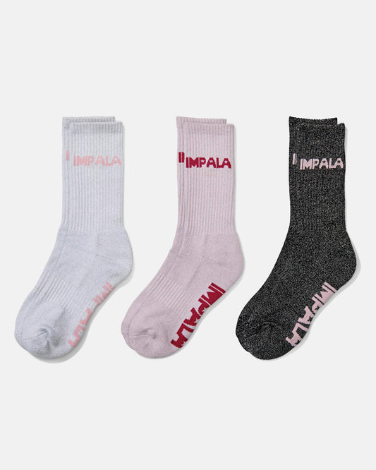 Impala Skate Sock 3pk