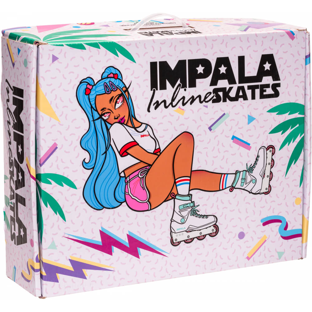 Impala Lightspeed Inline Skate - Sky Blue / Giallo
