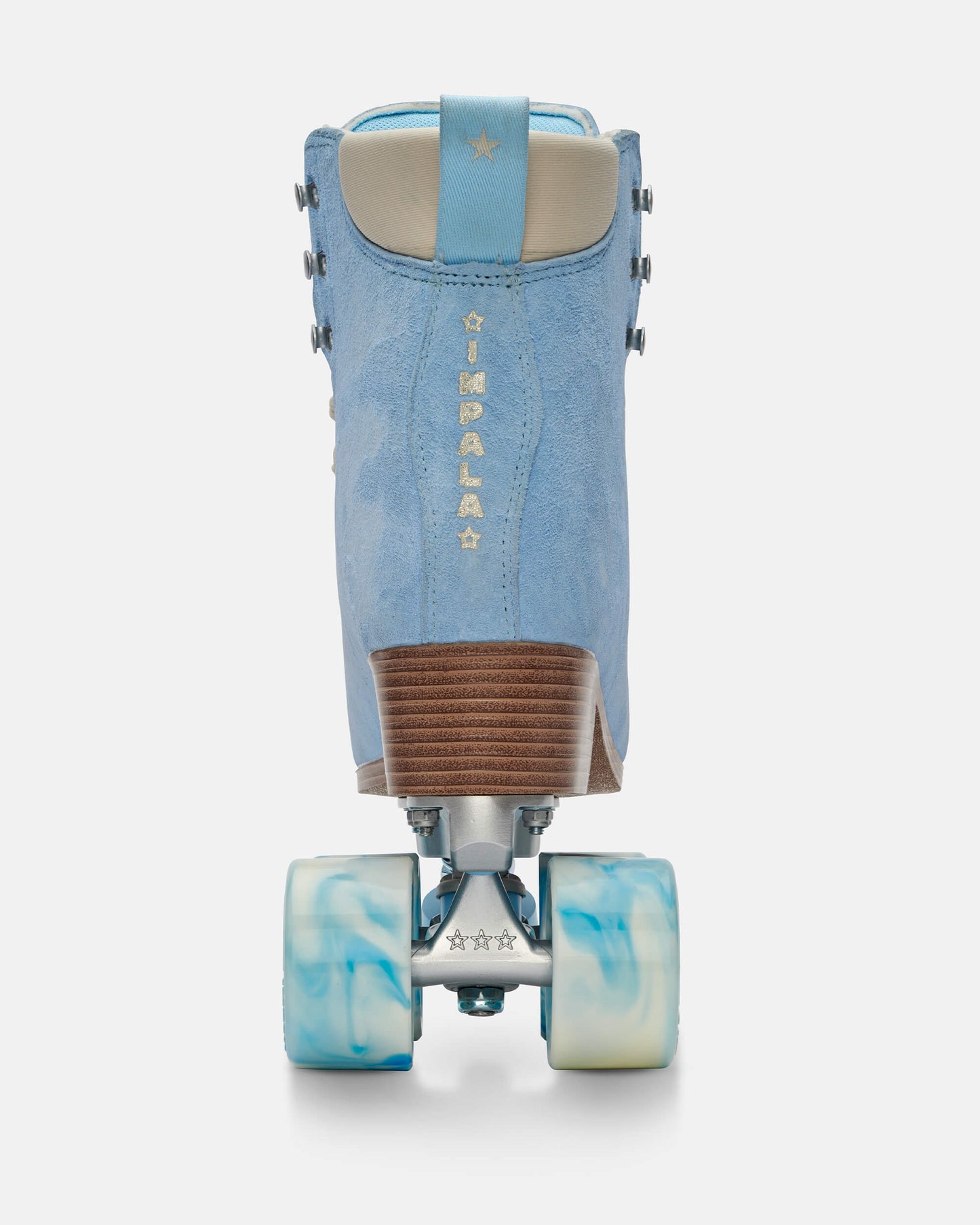 Impala Samira Wildleder Quad Skate - Dusty Blue