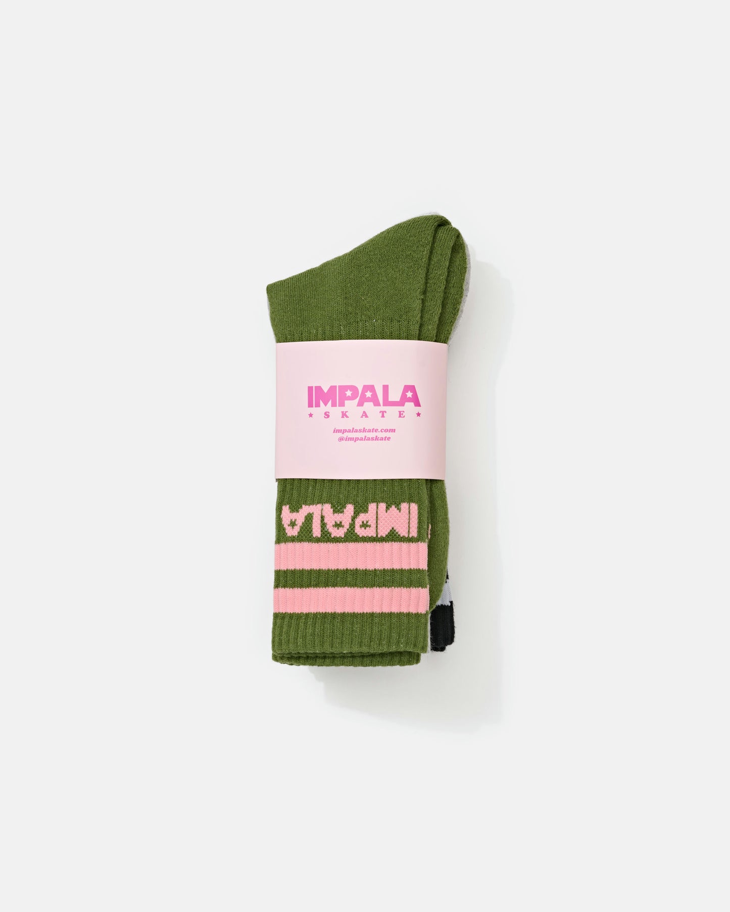 Impala Stripe Sock 3pk - Camo