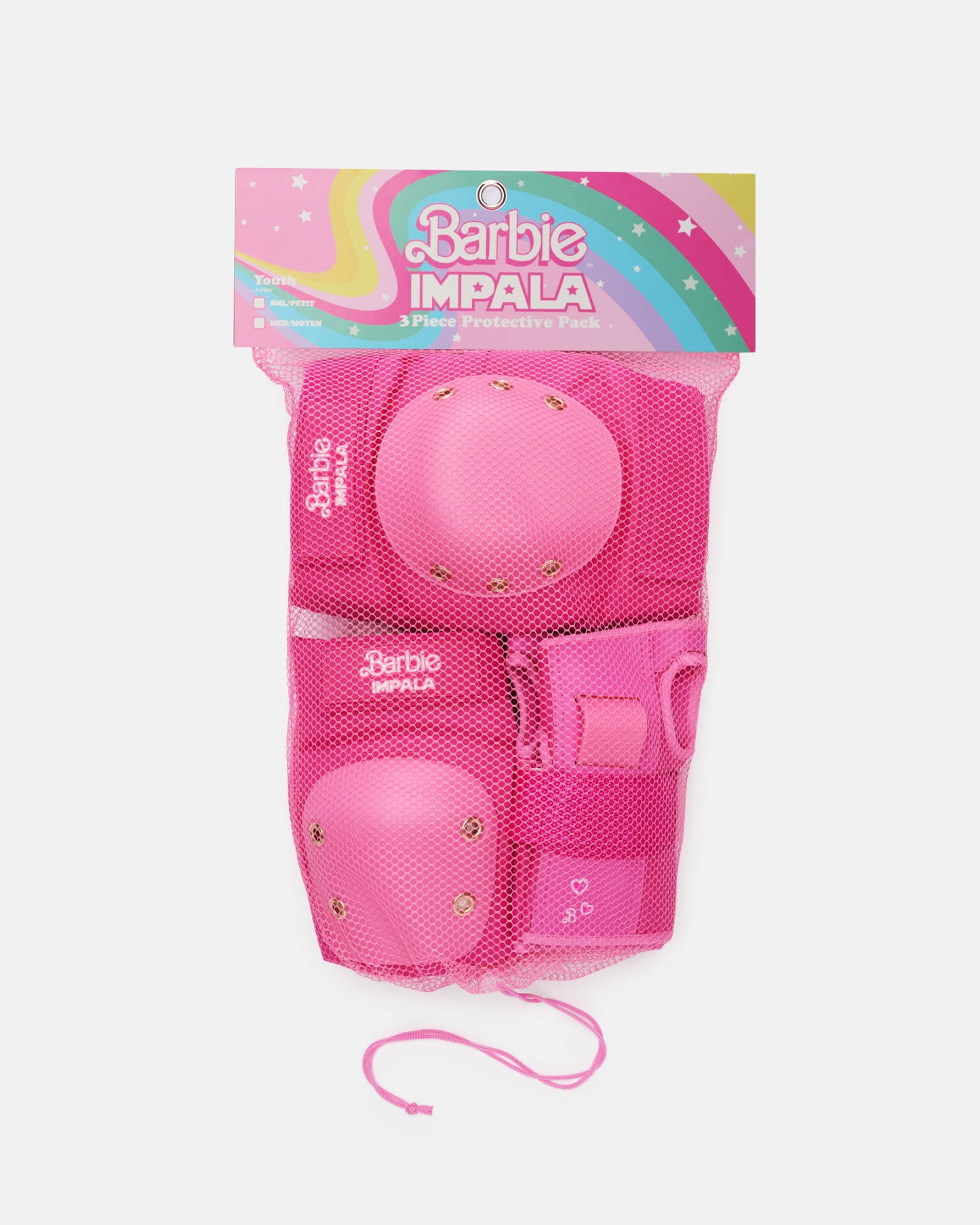 Conjunto de proteção Impala - Barbie Pink