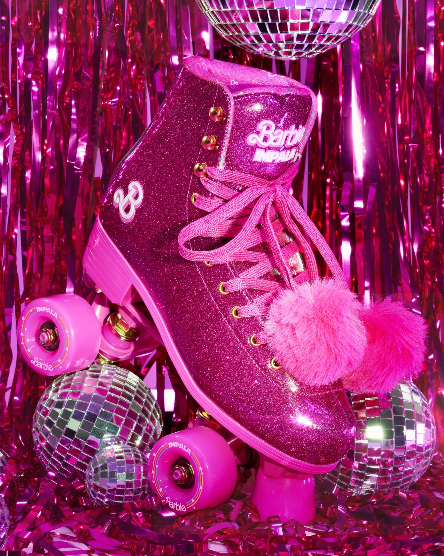 Impala Roller Skates - Barbie Pink