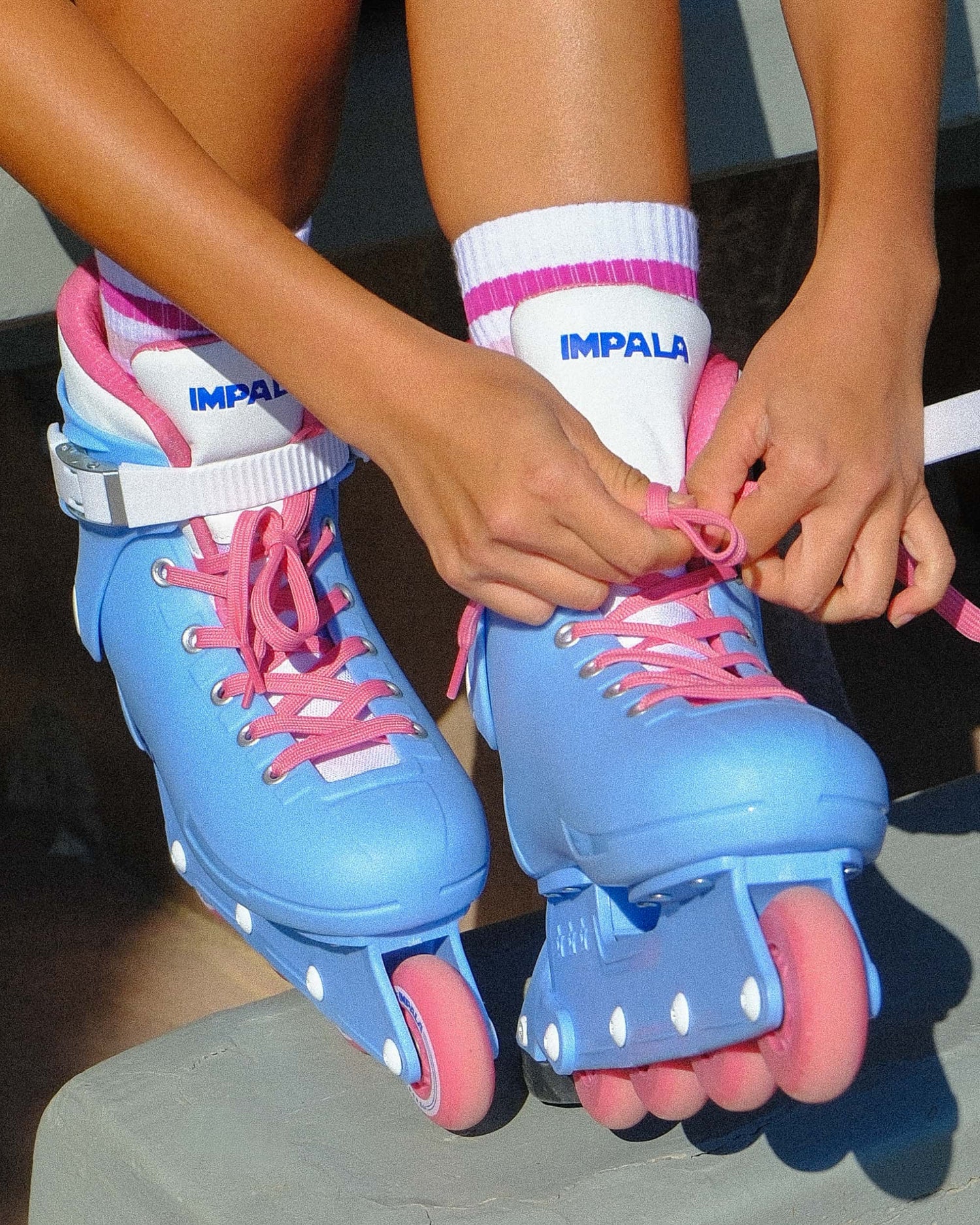 Impala Lightspeed Inline Skate - Blue Raspberry