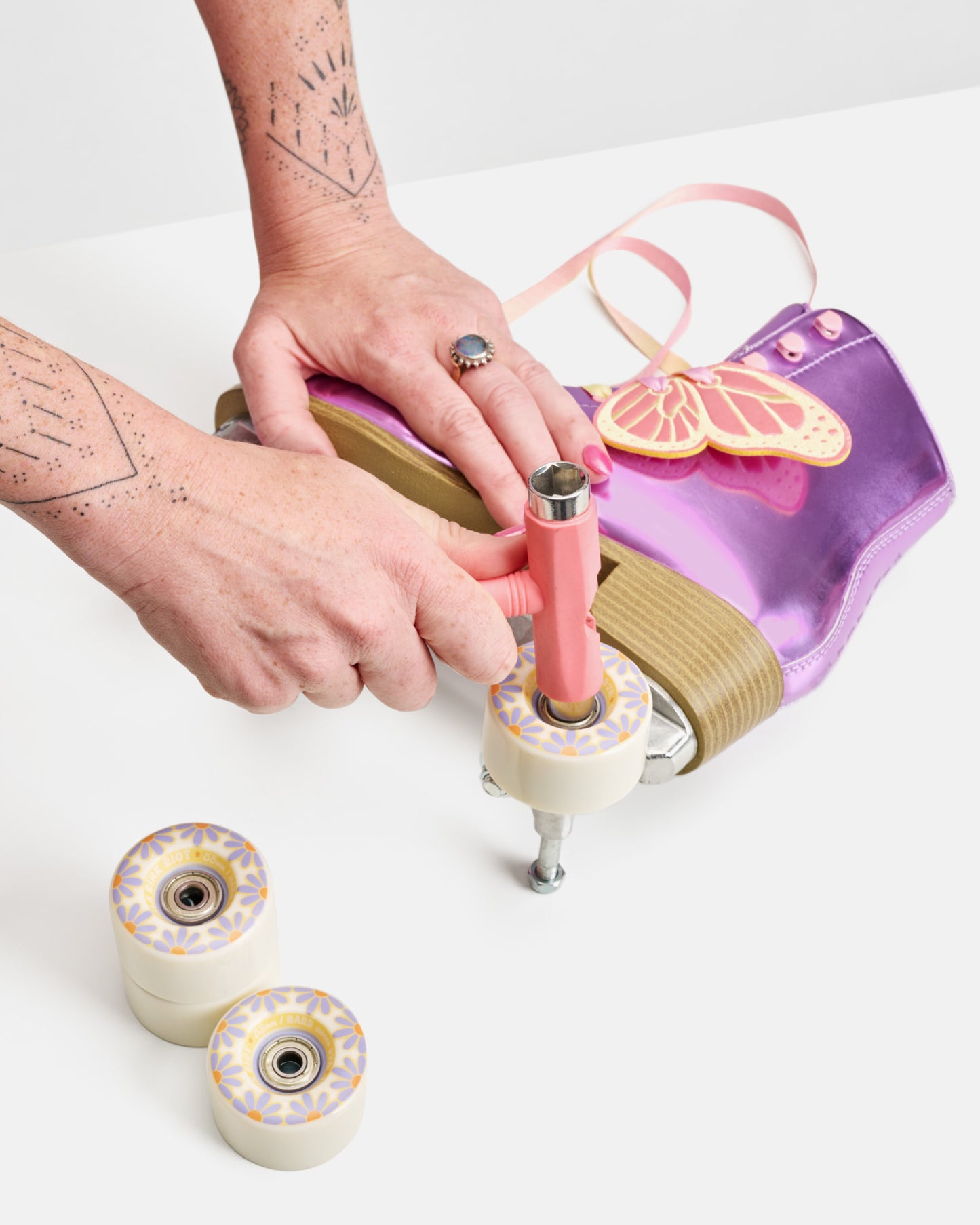 Impala Quad Rink Riot Whl 4pk - OFF WHITE