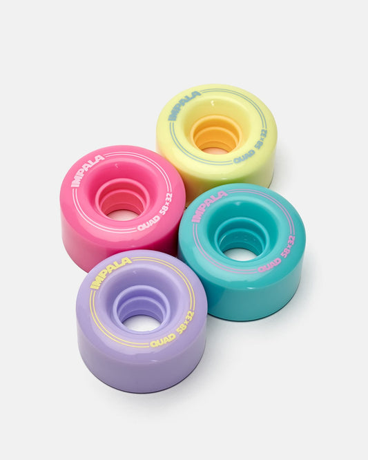 Impala 4 Pack Wheels - Pastel Multi