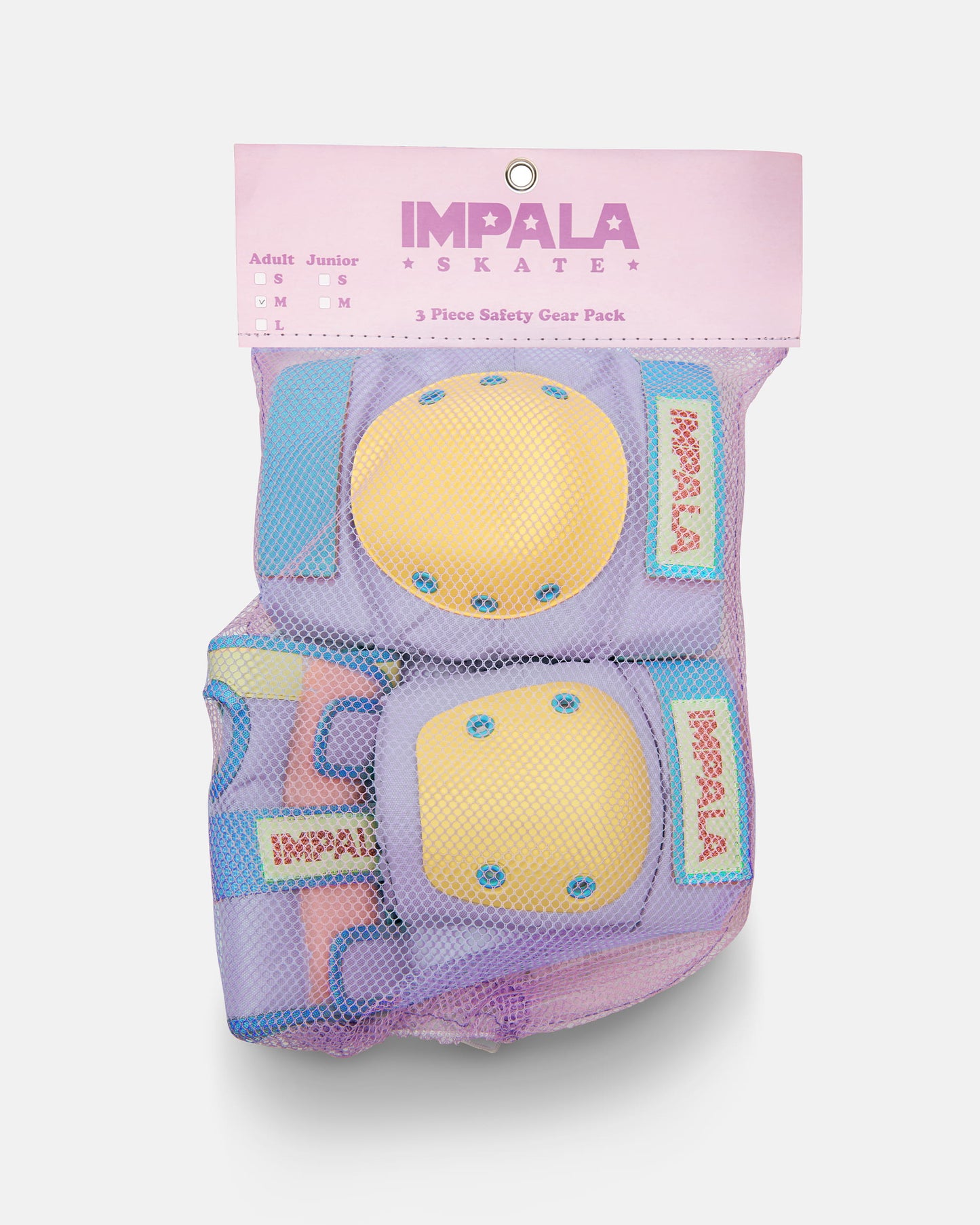 Impala Protective gear Adult Protective Pack - Pastel Block in Pastel Block