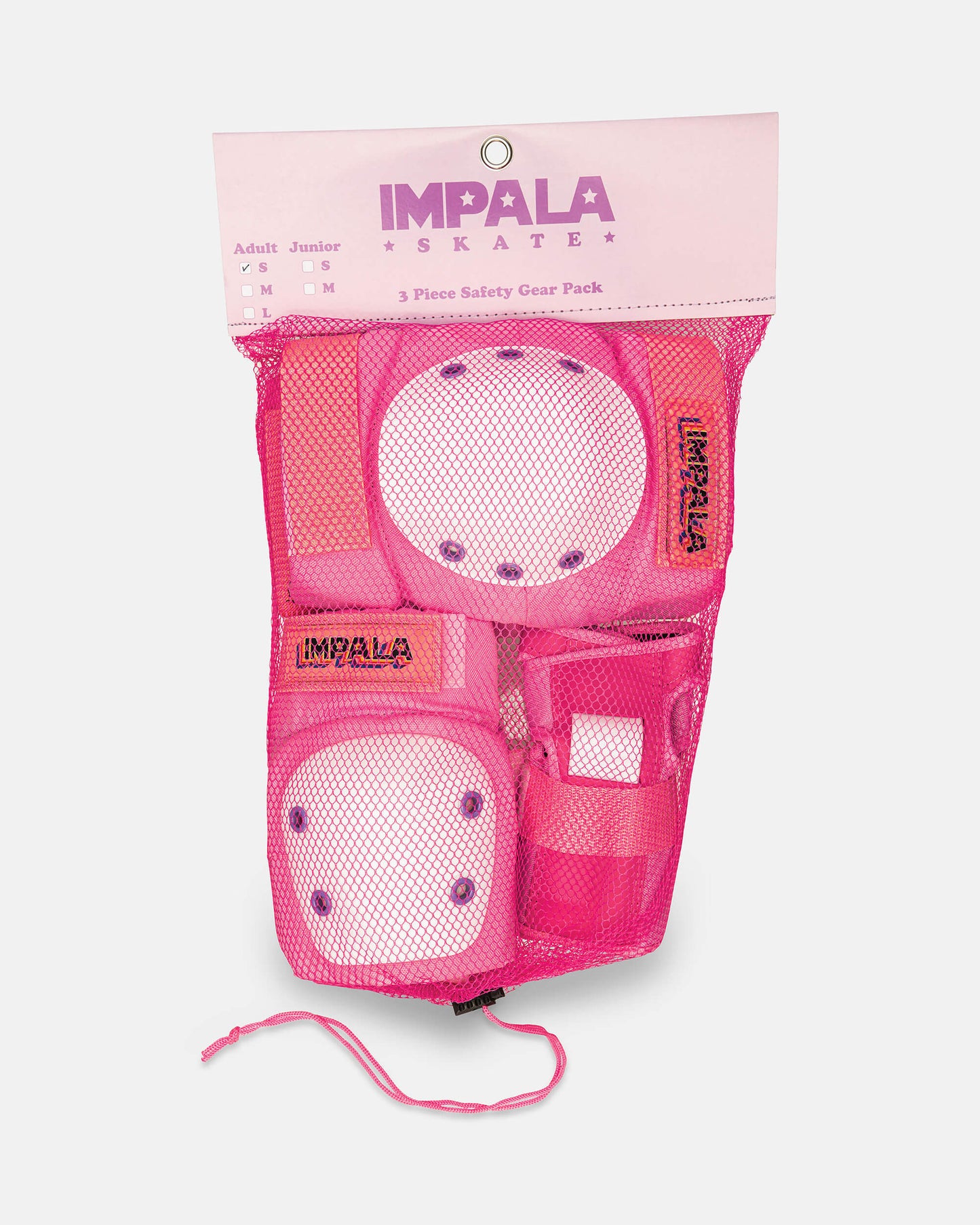 Equipo de protección Impala Paquete de protección para adultos - Pink in Pink