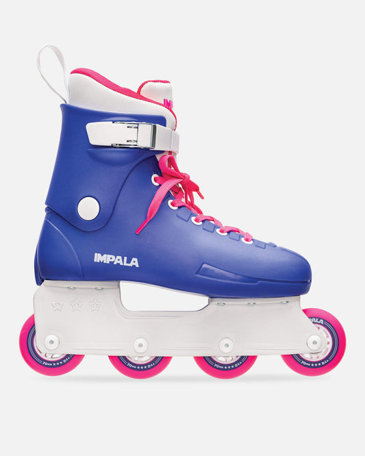 Impala Inline Skates Impala Lightspeed Inline Skate - Blue/Pink in Blue/Pink
