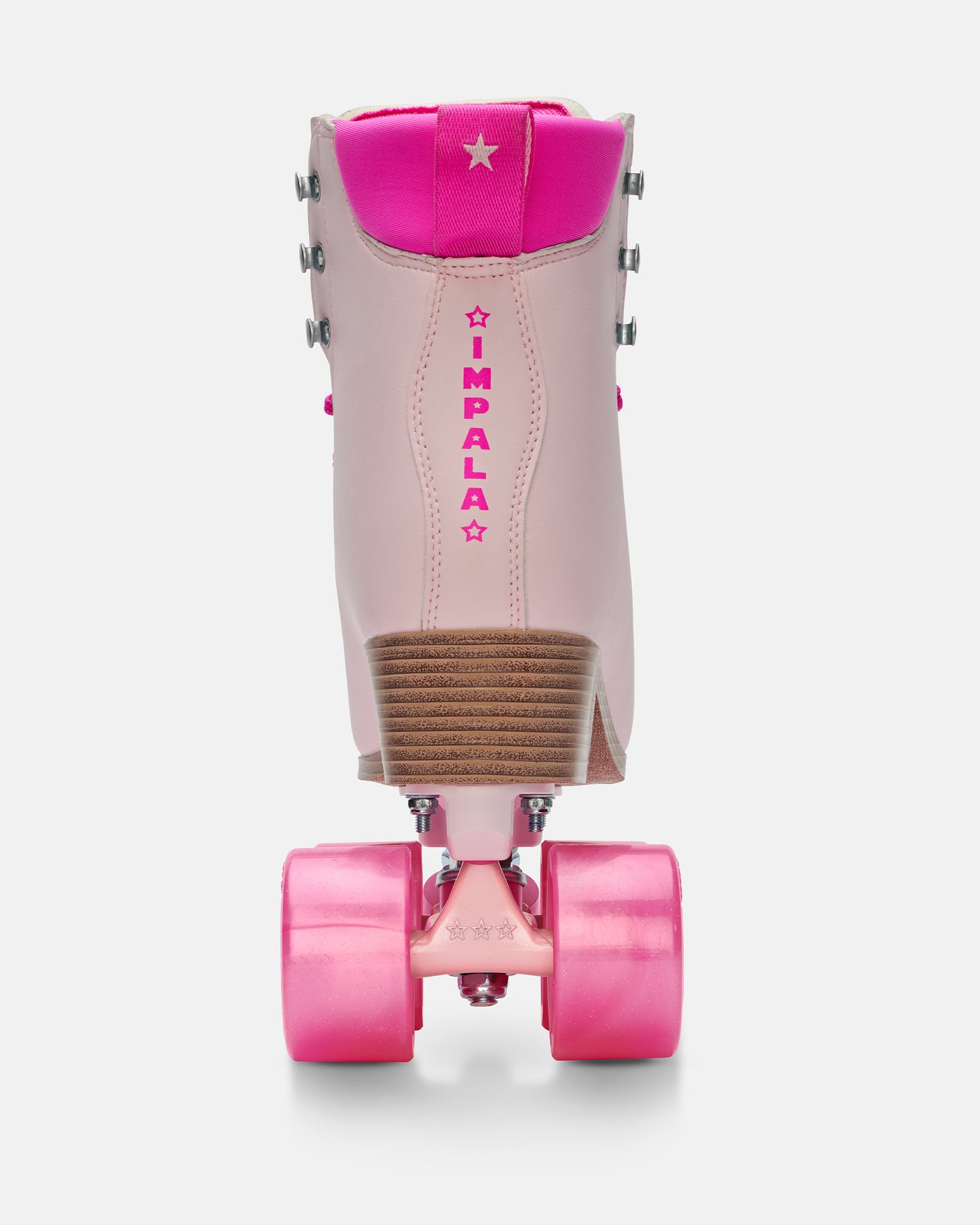 Pattini A Rotelle Impala Rosa - Ruote Uretano 58mm Con Cuscinetti ABEC 7 - Tomaia Iridescente - Foto 1