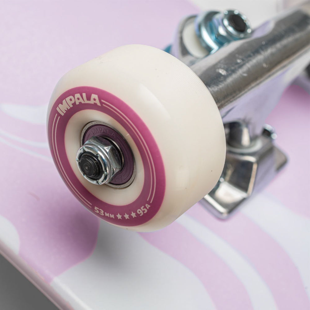 Impala Cosmos Skateboard 8.25" in Pink 